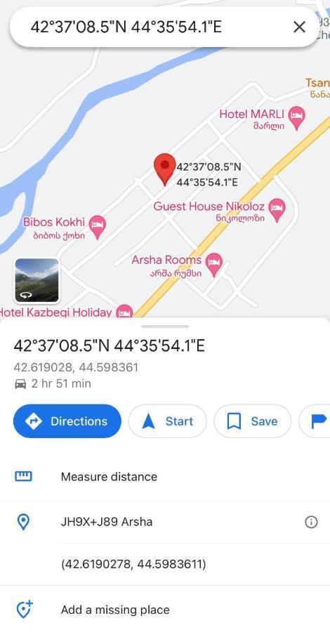 Story Guesthouse Kazbegi Esterno foto
